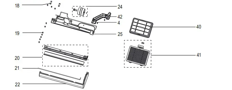 ULINE H-7147 Sanitaire EON Quiet Clean Vacuum - Base 3