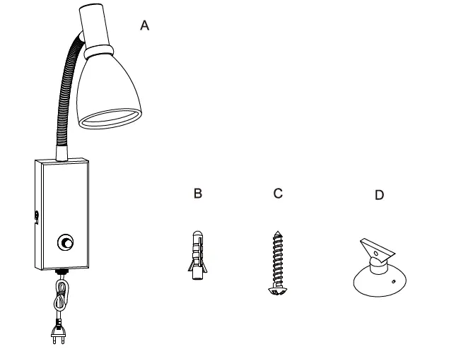 NOVA-LIFE-EMIL-Wall-Lamp-Instruction-fig-5