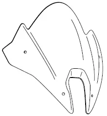 Puig 20795 New Generation Sport Wind Shield Triumph Speed Triple-2