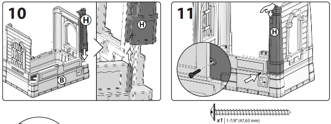 STEP2 Neat and Tidy Cottage Homestyle Edition 10