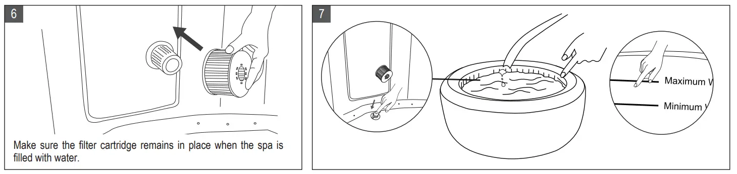 MSpa LS04U-NA Lite 4 Person Hot Tub Spa fig 9