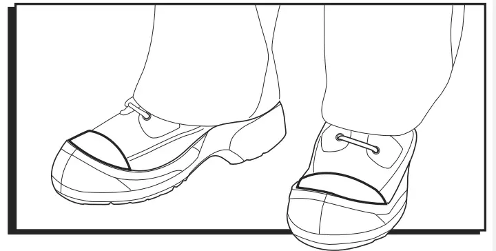 ULINE S-14306 Safety Toe Covers-