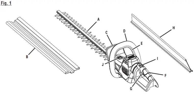 RYOBI-RY40606-40-Volt-Hedge-Trimmer-fig 1