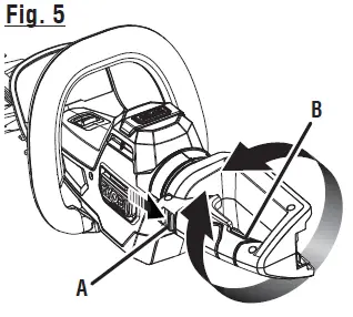 RYOBI-RY40606-40-Volt-Hedge-Trimmer-fig 5