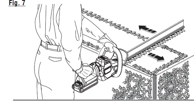 RYOBI-RY40606-40-Volt-Hedge-Trimmer-fig 7