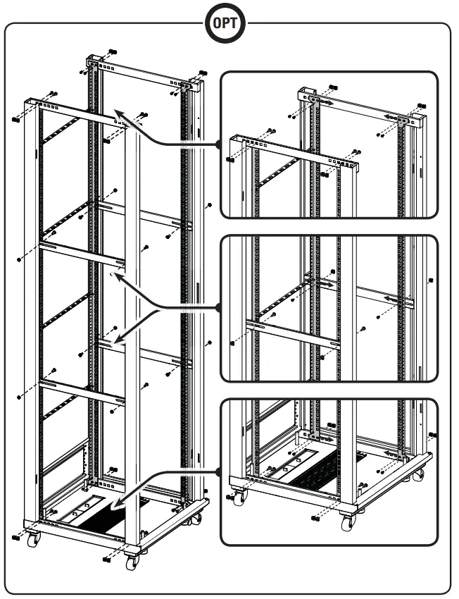 Adjust Rack Rails