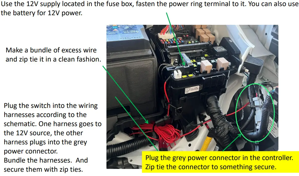 VELOSSA TECH 2022 Hyundai Kona N BIG MOUTH “LIT KIT” Ram Air - Figure 8