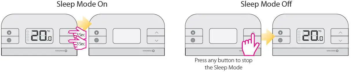 SALUS RT310RF Digital Wireless Central Heating Room Thermostat-25