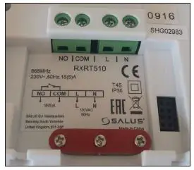 SALUS RT310RF Digital Wireless Central Heating Room Thermostat-5