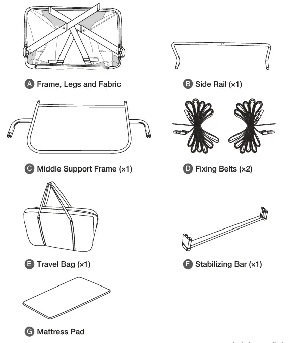 evolur-387EV-BG-Stellar-Bassinet-and-Bedside-Sleeper-fig- (3)