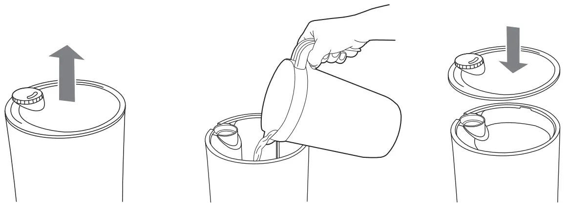 guardian technologies H997 Top Fill Ultrasonic Humidifier - fig 1