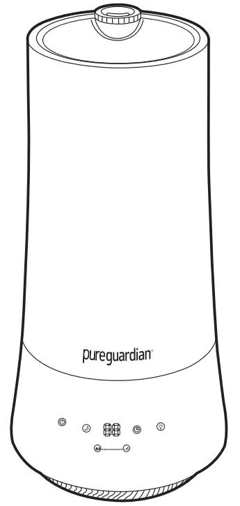 guardian technologies H997 Top Fill Ultrasonic Humidifier