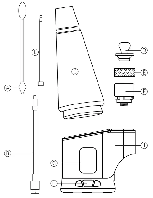 HATO H2 Wax Vaporizer Kit - 1