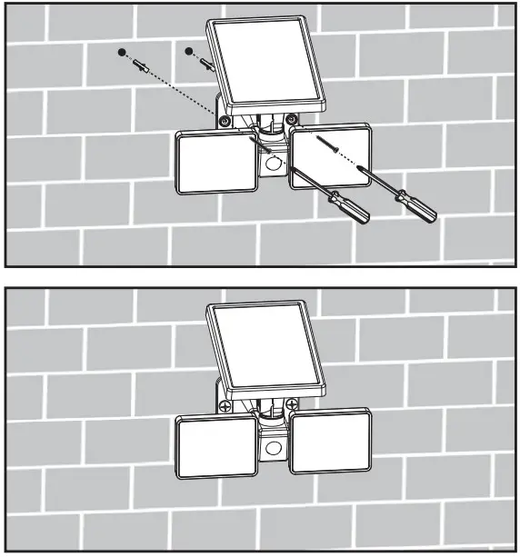 PINEGREEN LIGHTING CL SML2ST 1000 Lumen Dual Head Solar Motion Activated Security Light - Figure 1