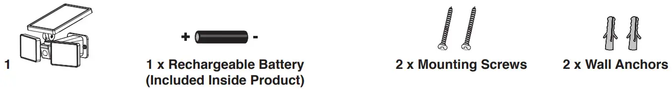 PINEGREEN LIGHTING CL SML2ST 1000 Lumen Dual Head Solar Motion Activated Security Light - HARDWARE