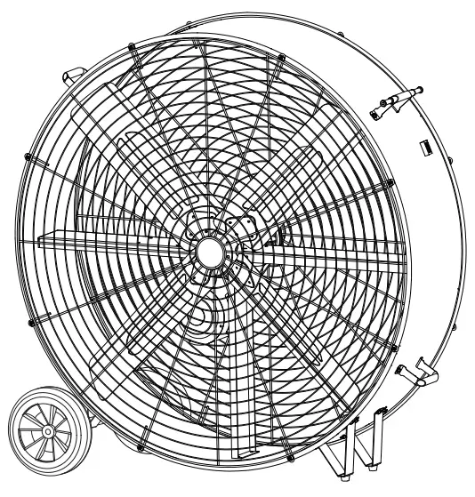 UTILITECH-SFDC-1200FB-48-Inch-High-Velocity-Belt-Drive-Drum-Fan-FIG-1