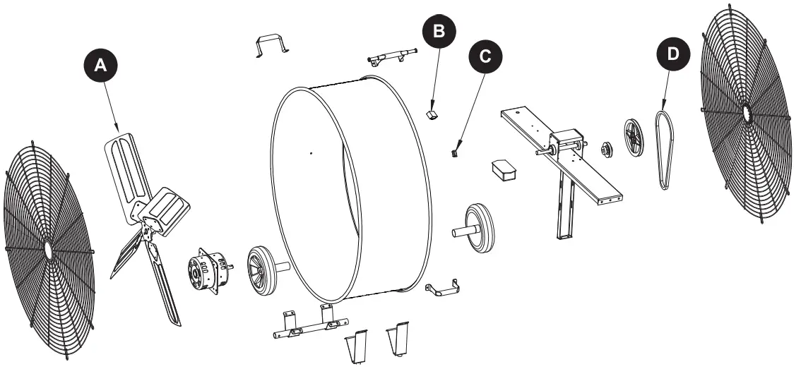 UTILITECH-SFDC-1200FB-48-Inch-High-Velocity-Belt-Drive-Drum-Fan-FIG-6