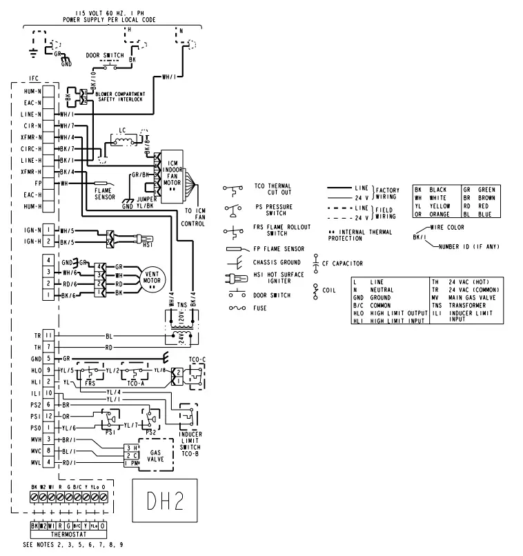 TRANE KIT16582 Draft Inducer Kit - fig 16