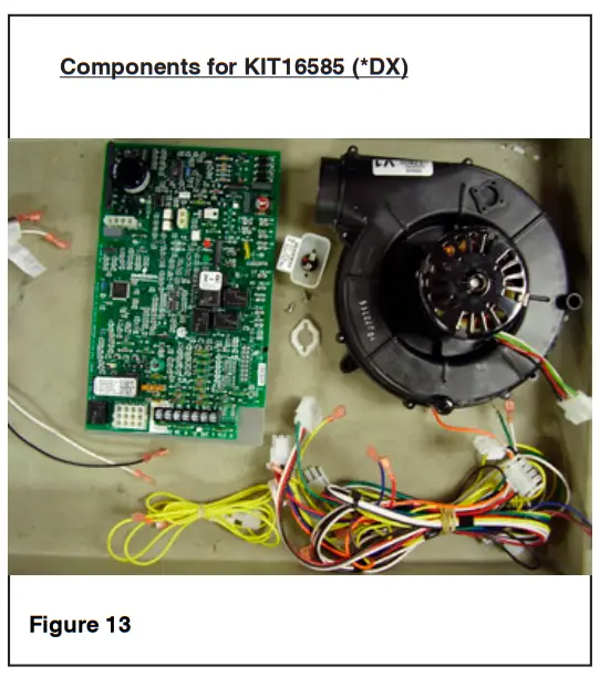 TRANE KIT16582 Draft Inducer Kit - fig 6