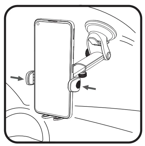 NOKIA E7203 Essential Car Mount Installation instructions