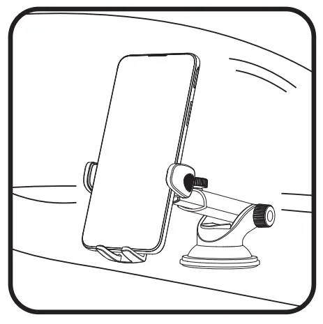 NOKIA E7203 Essential Car Mount Installation instructions