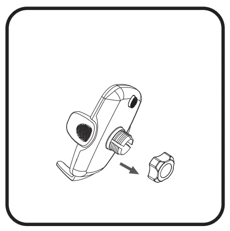 NOKIA E7203 Essential Car Mount Installation instructions