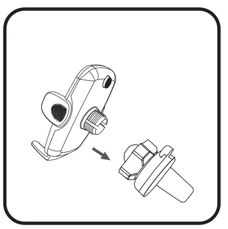 NOKIA E7203 Essential Car Mount Installation instructions