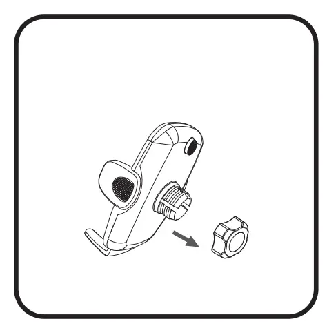 NOKIA E7203 Essential Car Mount Installation instructions