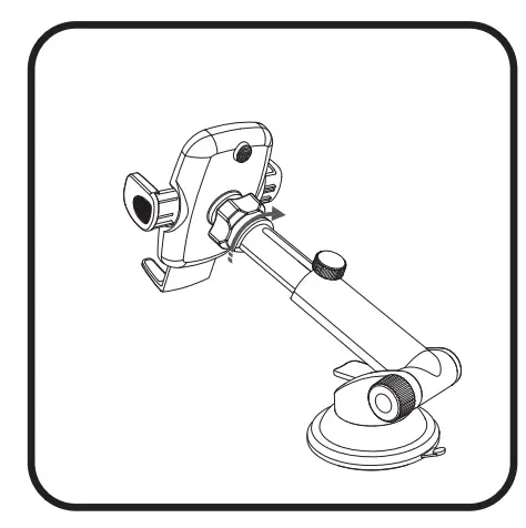 NOKIA E7203 Essential Car Mount Installation instructions