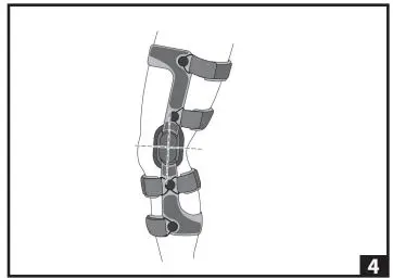 DJO DONJOY OA Fullforce Knee Brace Instructions - ADJUSTABLE LOADING HINGE