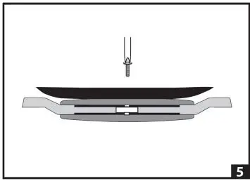 DJO DONJOY OA Fullforce Knee Brace Instructions - ensure that the screws are seated in the recess and completely tightened