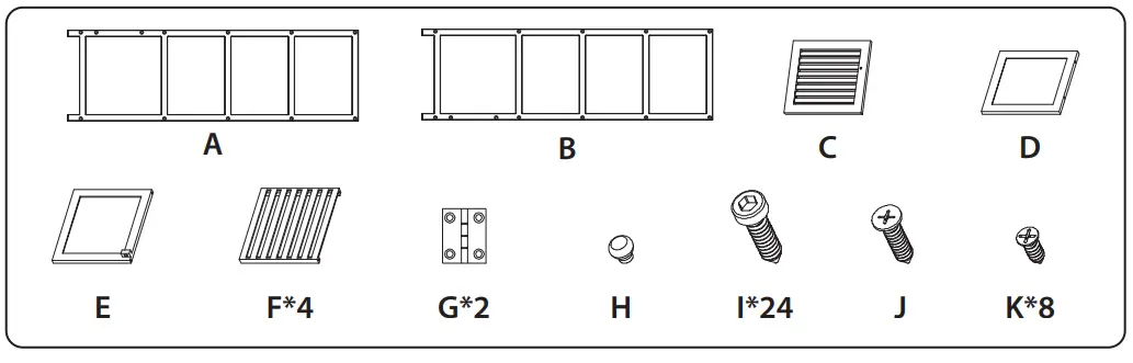 serenelife SLHFTR40 5 Tier Bamboo Storage Cabinet Shelf - Fig