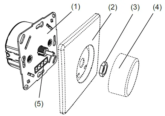 LEDGEAR DALI DT6 TC Rotary Dimmer-05