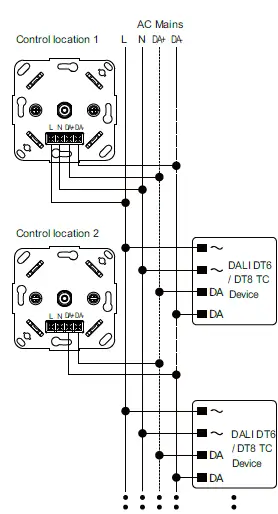 LEDGEAR DALI DT6 TC Rotary Dimmer-07