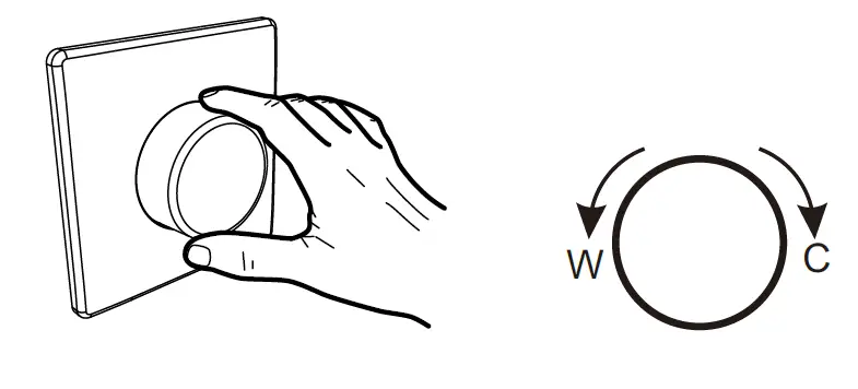 LEDGEAR DALI DT6 TC Rotary Dimmer-11
