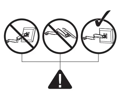 ErGear EGDS3 Monitors Desk Mount - Step 4 Adjust