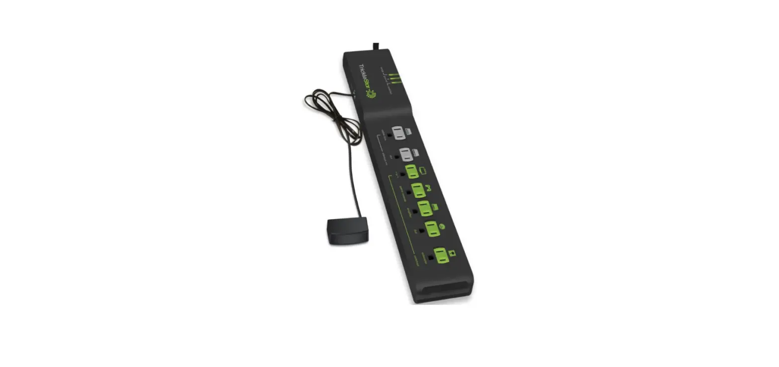 Tricklestar Ts1802tf 7 Outlet Advanced Powerstrip With Timer Footswitch Instruction Manual