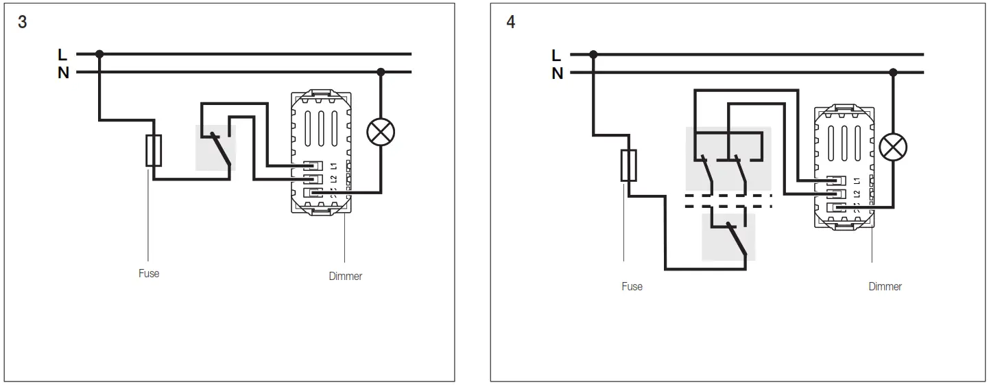 VIMAR 09153 Push Push White Dimmer - Figure 2