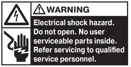 GBC SM15-08 Micro-Cut Shredder - warning 2