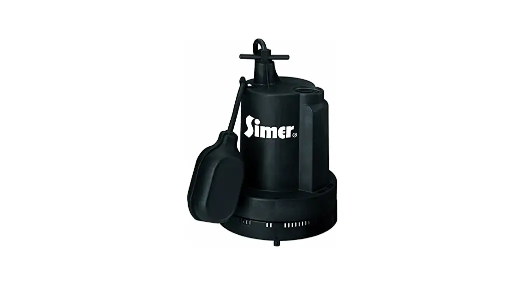 Simer 2905-04 Submersible Sump Pump Owner's Manual