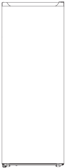 ELBA ER N1854SV Single Door Refrigerator