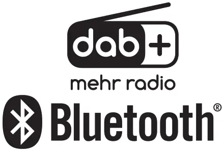 KARCHER DAB Go DAB Plus or FM Radio - Logo