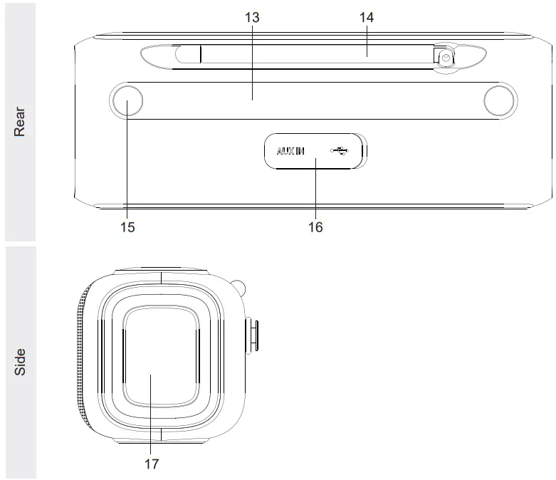 KARCHER DAB Go DAB Plus or FM Radio - Product Overview 1