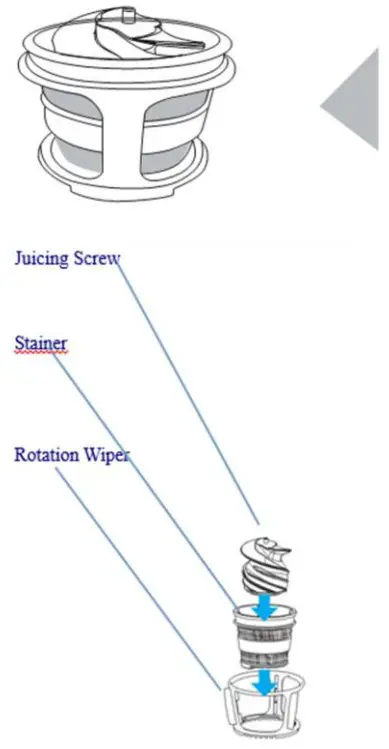 HEINNER HSJ-600GR Slow Juicer - fig 12