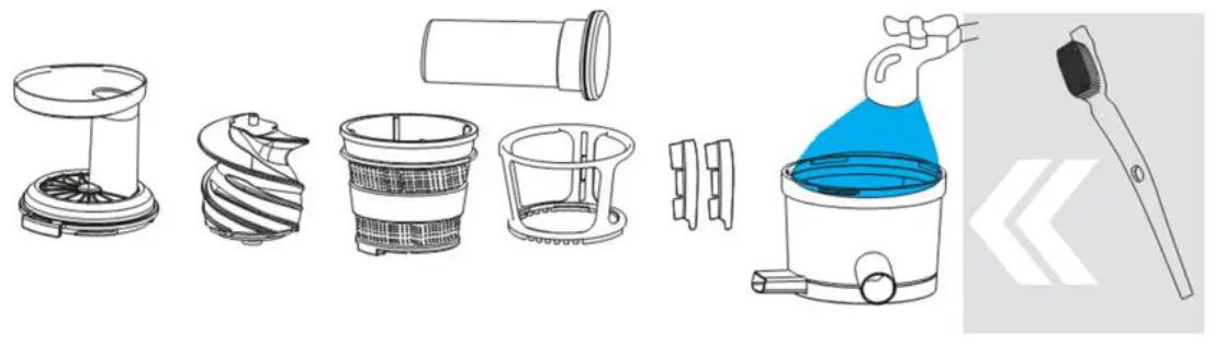 HEINNER HSJ-600GR Slow Juicer - fig 28