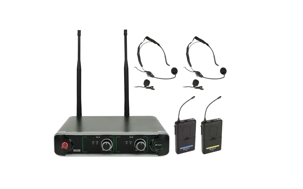 Chord Su20 Dual Uhf Wireless System User Manual