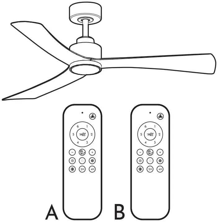 arte confort LAU Ceiling Fan - Figure 16
