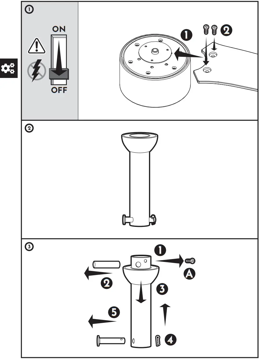arte confort LAU Ceiling Fan - Figure 25