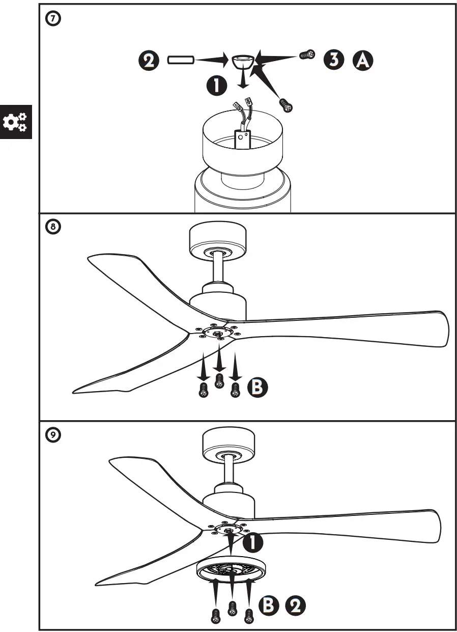 arte confort LAU Ceiling Fan - Figure 27