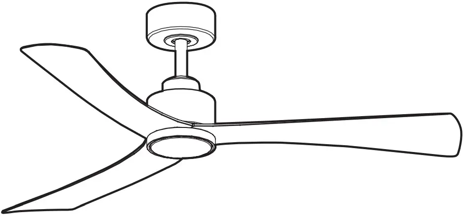 arte confort LAU Ceiling Fan